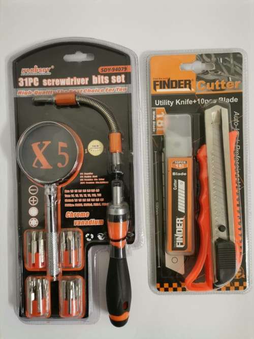 ***31PC CHROME VANADIUM SCREWDRIVER BITS SET***