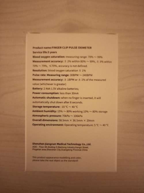 ***FINGER CLIP PULSE OXIMETER*** MONITOR COVID SYMPTOMS AS WELL AS RESPIRATORY CONDITIONS