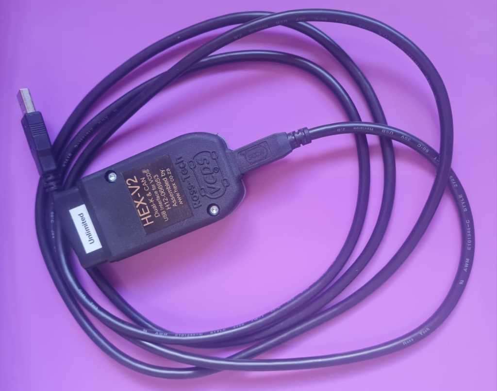 Original Rosstech VCDS Hex V2 Unlimited Cable (Excellent Condition)