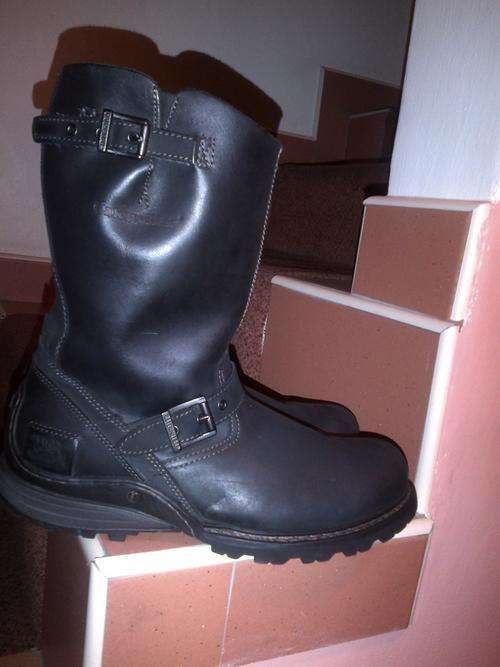 Black Caterpillar (CAT) Mens Boots Size 10 (UK)