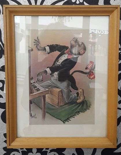 Honiball print - framed