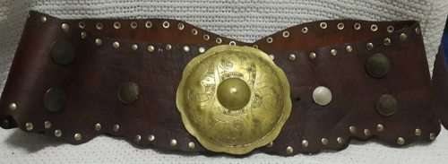 Leather belt