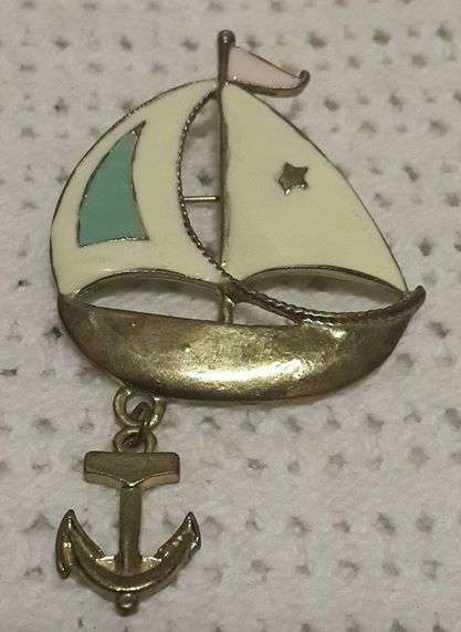 Boat Brooch