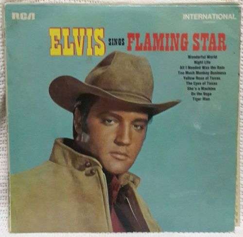 Elvis  Flaming star LP - Memories!