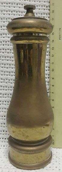 Brass pepper grinder - Made in Italy!
