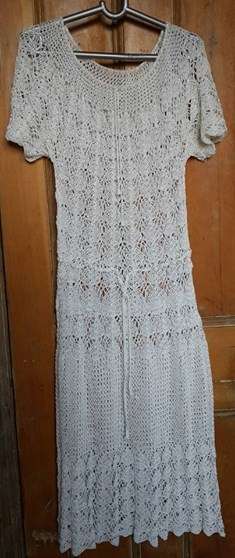 Amazing crochet dress!! Medium size.