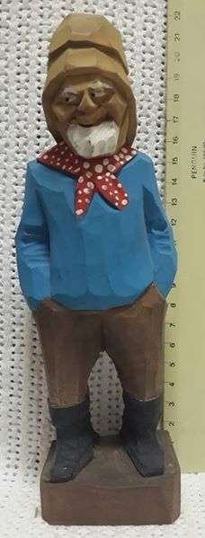 Original Tom Hannah carving! Amazing!