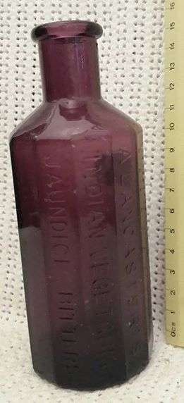 A Lancaster's Indian Vegetable jaundice bitters 1852