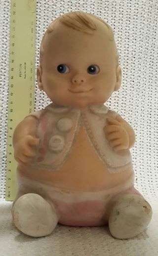 Doll - Vintage rubber nursery toy