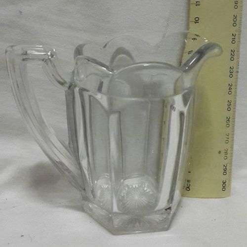 Fantastic little glass milk jug!