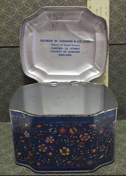 Lovely George W Horner tin - LOOK!