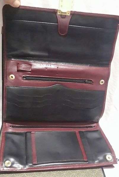 Real leather Busby!! LOOK!