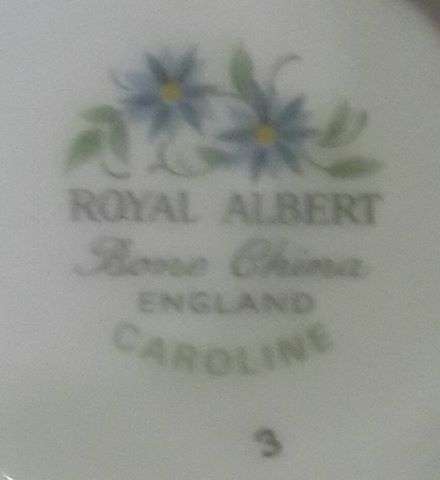 Royal Albert Caroline trio - Vintage!!