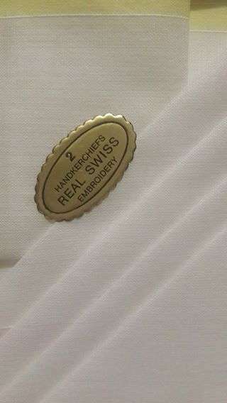 Swiss ladies handkerchiefs