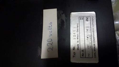 Braun Paximat 2000 Electric with original box! Like new!