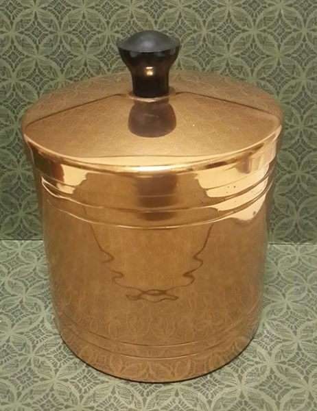 Copper sugar pot