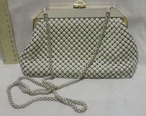 Vintage handbag - metal, made in Hong Kong!
