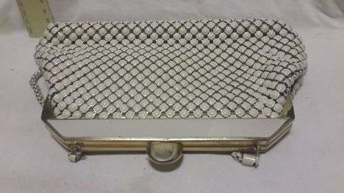 Vintage handbag - metal, made in Hong Kong!