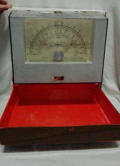 Krups kitchen wall scale! Vintage!