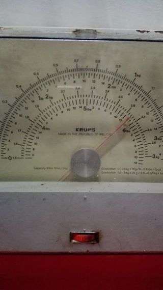 Krups kitchen wall scale! Vintage!