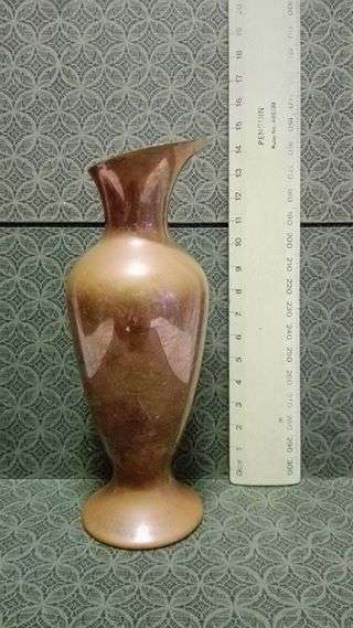 Vintage small copper vase