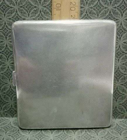 Hallmarked silver cigarette case!