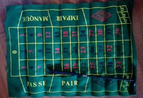 Vintage roulette game - in original box! Good condition! LOOK!