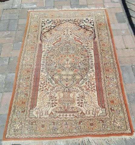 Jaipur Persian hand knotted carpet 159 x 92