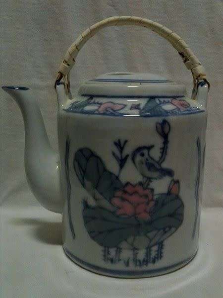 Oriental tea pot