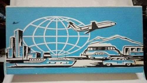 Boxed Glass, shot glass and ashtray set - Swakopmund Suid Wes Afrika! LOOK!!