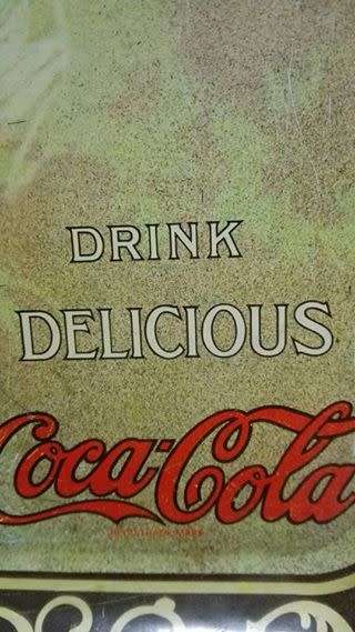Coke collectible tray