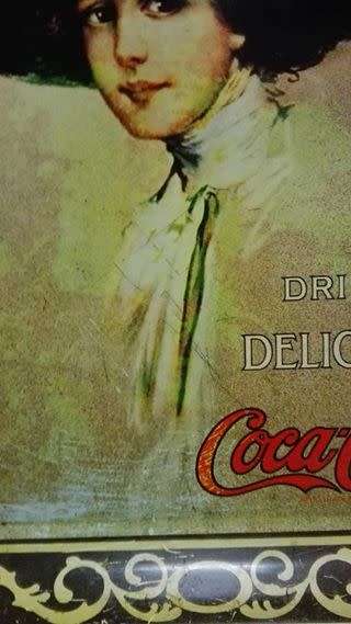 Coke collectible tray