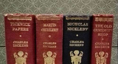 Vintage collection of Charles Dickens books - LOOK!