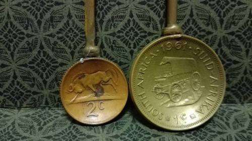 South African coin spoons