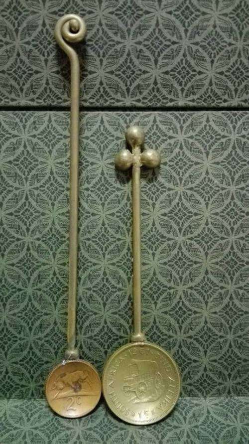 South African coin spoons