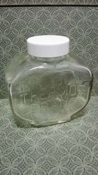 Vintage Thermos Brand milk bottle