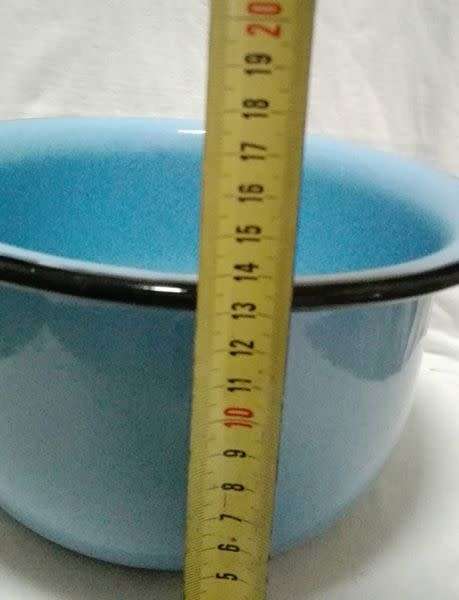 Blue Antique Chamber Pot ( "Kamerpot", "Koos") in very good condition