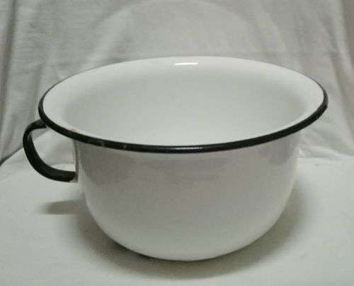White  Chamber Pot ( "Kamerpot", "Koos")