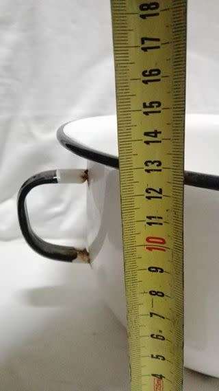 White  Chamber Pot ( "Kamerpot", "Koos")