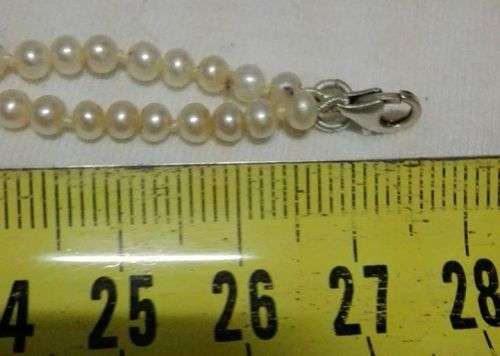 Natural Pearl with Opal and 925 silver heart pendant!! LOOK!!