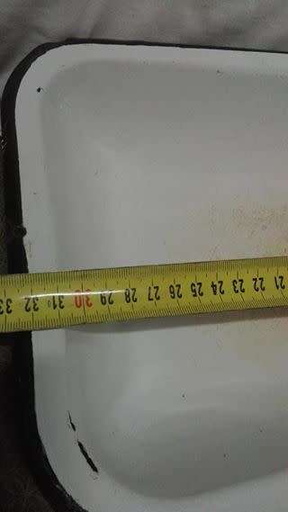 Enamel dish- Big, Look!