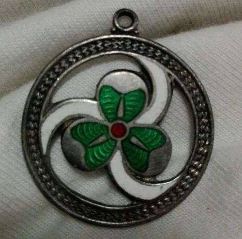 Lovely clover- Sterling Silver pendant