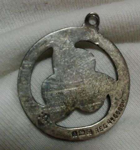 Lovely clover- Sterling Silver pendant