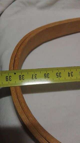 Oval Embroidery hoop!