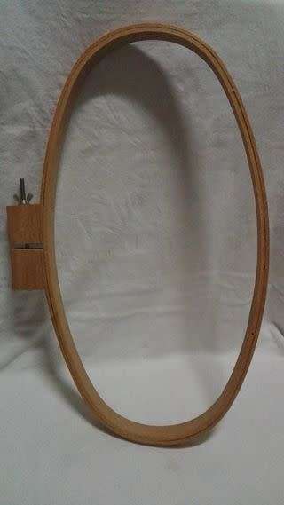 Oval Embroidery hoop!