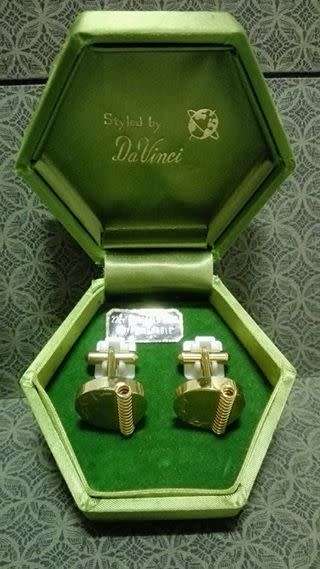 Lovely vintage 22ct Hard Gold clad  Cufflinks