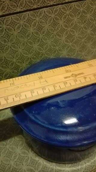 Lovely blue ceramic trinket