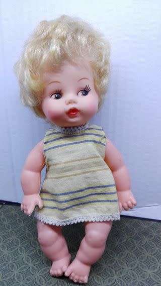 Small doll -made in Hong Kong- Pretty!