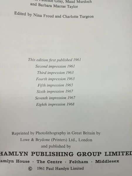 LAROUSSE Gastronomique 1968