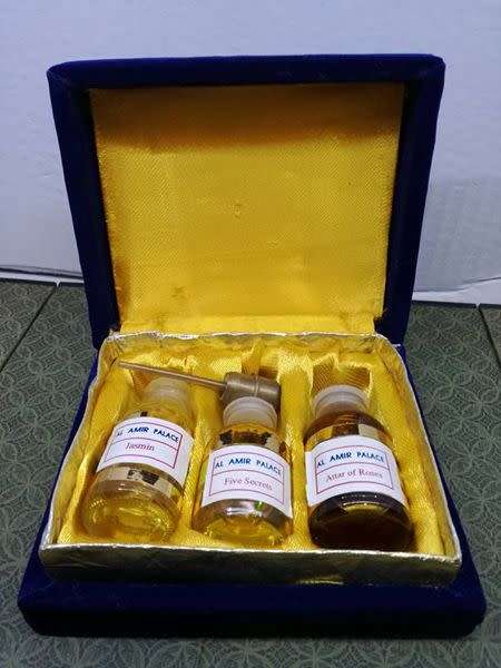 Vintage Al Amir Palace trio perfume oils! LOOK!!